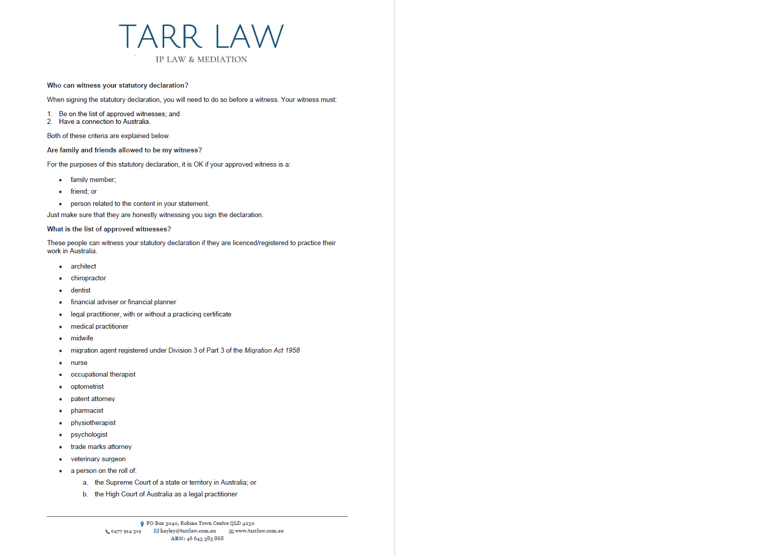 Who Can Witness My Statutory Declaration who-can-witness-my-statutory-declaration